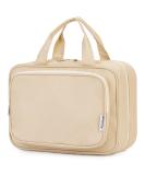 Narwey Hanging Travel Toiletry Bag for Women - Brown (Large) | Cosmetics Makeup Organizer for Travel Size Accessories - Buy Online on GoSupps.com