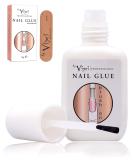 By Vixi Extra Strong Nail Glue with Brush and Nail - 15g - Buy Online on GoSupps.com