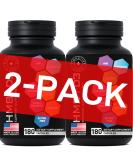 HMB & Vitamin D3 Supplement - 1000mg HMB with Calcium for Muscle Growth & Recovery - 360 Capsules 6-Month Supply - Optimize Strength & Mass Gain - Buy Online on GoSupps.com
