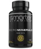 15mg Zinc Glycinate with 5 Essential Trace Minerals for Metabolism Support - 90 Plant-Based Capsules - Buy Online on GoSupps.com