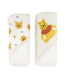 Disney Cudlie Baby Winnie The Pooh 2 Pack Rolled/Carded Hooded Towels in Sweet Life Print, 1 Count - Buy Online on GoSupps.com