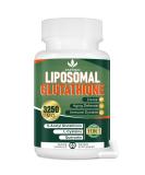 3250 MG Liposomal Glutathione Supplement - Antioxidant with Resveratrol & Quercetin Gluten Free & Non-GMO Boost Immune Health - 60 Capsules - Buy Online on GoSupps.com