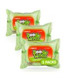 Boogie Wipes Gentle Wet Wipes for Baby and Kids - 90 Count - HSA/FSA Eligible - Made with Vitamin E, Aloe, Chamomile, Natural Saline - Fresh Scent - Buy Online on GoSupps.com