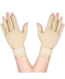 Thermoskin Arthritis Gloves - Beige Medium for Pain Relief | International Shipping Available - Buy Online on GoSupps.com