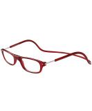 TBOC Reading Glasses +3.00 Diopter for Men & Women - Foldable Adjustable Magnetic Closure Anti-Sightedness - Bordeaux Color - 1 Pack - Buy Online on GoSupps.com