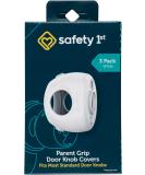 Safety 1st Parent Grip Door Knob Covers - White - Pack of 3 - Childproofing Essential - Buy Online on GoSupps.com