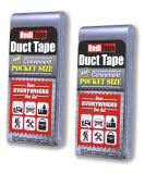 RediTape Travel Size Silver Duct Tape 2-Pack - Pocket Size Flat Thin Mini Roll - for Repairs Outdoors Emergency Crafts - 1.88 inch x 5 Yards per Pack Twin Silver - Buy Online on GoSupps.com