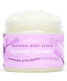 Scrubadub 10oz Lavender Eucalyptus Body Scrub | Exfoliating Scrub with 5 Natural Ingredients | Made in USA | Sea Salt Scrub for Face, Hands, Feet | Smooth Serenity - Buy Online on GoSupps.com