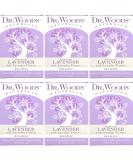 Dr. Woods Exfoliating Lavender Bar Soap with Organic Shea Butter 5.25 oz (Pack of 6) - Buy Online on GoSupps.com