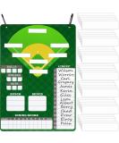 Magnetic Dugout Board with 60 Lineup Cards - Baseball & Softball Coaching Accessory with Snap Hooks - Buy Online on GoSupps.com