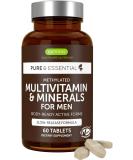 Men's Multivitamin Methylated Men's Multivitamin with 22 Actives & Added Lycopene for Antioxidant Support & High Potency B12 Sustained Release & Pure & Clean Non-GMO & Halal by Igennus 60 Tablets (Pack of 1) - Buy Online on GoSupps.com