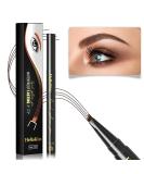 Long-Lasting Smudge-Proof Eyebrow Pencil | Dark Brown Microblading Pen | Water-Resistant - Buy Online on GoSupps.com