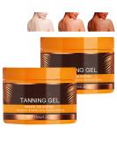 Luxury Intensive Tanning Gel | Natural Accelerator for Sunbeds & Outdoor Tan | Haute Beauty Tanning Lotion - Buy Online on GoSupps.com