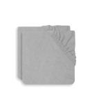 Jollein Changing Mat Terry Cloth 50x70cm Soft Grey (Pack of 2) - Lightweight & Durable Baby Mats | International Shipping Available - Buy Online on GoSupps.com