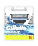 Gillette Mach 3 Start Replacement Razor 15er - Buy Online on GoSupps.com