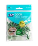 Tepe GOOD Mini Flosser - Dental Floss Sticks Pack of 6 (216 Pieces) | International Shipping Available - Buy Online on GoSupps.com