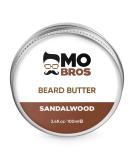 Beard Butter Conditioner & Moisturizer for Styling - Sandalwood Scent - 100ml Large Tin (1 Pack) - Buy Online on GoSupps.com