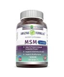 Amazing Formulas OptiMSM 1000mg Tablets - Supports Connective Tissue, Healthy Aging, Joint Function & Skin Health - 200 Count (Non-GMO, Gluten Free) - Buy Online on GoSupps.com