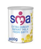 SMA Extra Hungry Infant Milk 800g - Pack of 1 | Suitable from Birth | High Quality Formula - Buy Online on GoSupps.com