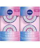 Nivea Pure Skin Sensitive Brush Head - 2 Pack for Electrical Facial Cleansing | Ideal for Normal & Sensitive Skin - Buy Online on GoSupps.com