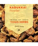 Yogis Herbs Kadukkai Powder (Terminalia Chebula/Haritaki) - 1/2 lb (8 oz) Pack of 1 - Fresh & Pure - Buy Online on GoSupps.com