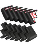 12 Pack Soft Corner Protector Baby Proofing Edge and Corner Guards, Safety Pre-Taped Furniture Bumper for Fireplace, Table, Stair, Cabinet (Black) Black 12 Pack - Buy Online on GoSupps.com