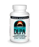 Source Naturals DLPA 375 mg 120 Tablets - Buy Online on GoSupps.com