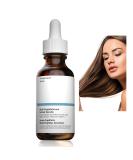 Hair Growth Serum for Thinning Hair - Vegan Multi Peptide Formula for Men & Women | Natural Frizz Control - 30mL - Buy Online on GoSupps.com