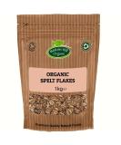 Organic Spelt Flakes 1kg by Hatton Hill Organic - Buy Online on GoSupps.com