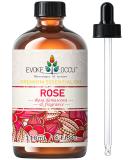 Rose Essential Oil 4 Oz, Premium Rose Oil for Diffuser Fragrance DIY Candle Soap Making-120ml - Buy Online on GoSupps.com