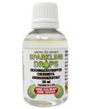 Cherimoya Concentrate Drops - 50ml Bottle Makes 25 Liters Sugar-Free Low Calorie Preservative-Free Aroma for Water Bubblers - Tingling Finished Drink - Buy Online on GoSupps.com