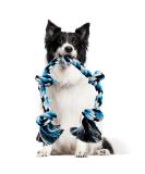 Indestructible Rope Dog Toys for Large Breeds | 90cm 5 Knots - Perfect for Aggressive Chewers - Buy Online on GoSupps.com