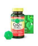 Rapid-Release CoQ10 100 mg - 120 Softgels with Exclusive Vitamins & Minerals Bundle | A to Z Guide & Weekly Pill Organizer - Buy Online on GoSupps.com
