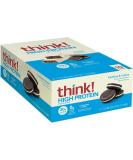 Think Thin High Protein Bar - Cookies and Cream - 10 Bars - Buy Online on GoSupps.com