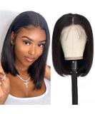 Ustylish 13x4 HD Lace Front Bob Wig Human Hair 180% Density for Black Women 12 inch - Natural Color - Buy Online on GoSupps.com