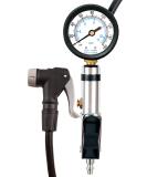 CycloSpirit Universal Tire Inflator Gauge with Auto-Select Valve - Presta & Schrader Air Compressor Tool - Buy Online on GoSupps.com