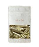 Macaroni Rods Edible Sprinkles (35g) (Metallic Gold) - Buy Online on GoSupps.com