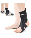 Drop Foot Brace - Adjustable AFO Ankle Brace for Walking | Stroke Recovery Support Comfortable & Breathable (Large/Right - Buy Online on GoSupps.com