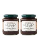 Stonewall Kitchen Dark Chocolate Sea Salt Caramel Sauce 12.5 oz (Pack of 2) - Rich Dark Chocolate | Sweet Caramel | Sea Salt - 2-Pack - Buy Online on GoSupps.com