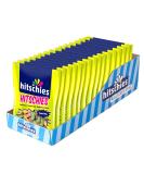 Hitschies Sour Mix - fruity -acid & crunchy chewing tone with soft core - strawberry apple apricot & lemon - gluten -free & halal - 16 x 140g - Buy Online on GoSupps.com