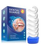 Leogony 6PCS Tooth Guard for Grinding Teeth at Night Bruxism Mouth Guard Night for Adults & Kids Reusable Mouthguard for Sleeping - Buy Online on GoSupps.com