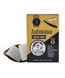 AATMANA SHAiving Alum Bar |Razor laun bar 100 grams x 2 bar |Quality Potassium Shaving Alum Bars 3.53oz Each |No fragrance |Stops Bleeding Due to Minor Nicks & Cuts After Shaving - Buy Online on GoSupps.com