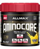 ALLMAX Nutrition AminoCore BCAA Pineapple Mango 462g - Premium Amino Acids for Muscle Recovery & Performance | Shop Internationally - Buy Online on GoSupps.com
