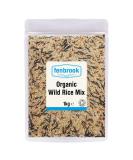 Organic Wild Rice Mix 1kg | Certified by Fenbrook Organic | Premium Quality - Buy Online on GoSupps.com