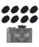 8-Pack Camera Mic Windscreen Dead Cat Furry Wind Muff Cover for Canon G7X Sony Samsung DSLR Mic - 2.4CM - Buy Online on GoSupps.com
