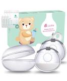Lictin Breast Shells - 2PCS Silicone Breast Milk Collector Nursing Cups Nipple Shells Protect Sore Nipples Milk Saver with 10pcs Breast Milk Storage Bag 70ML/2PCS(Silicone Storage Box) - Buy Online on GoSupps.com