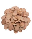 1 Inch Natural Wood Slices Unfinished Round Wood Coins for DIY Arts & Crafts Projects 60 per Pack. - Buy Online on GoSupps.com