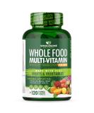 Wholesome Whole Food Multivitamin for Men - 120 Tablets | Natural Nutrition - Buy Online on GoSupps.com