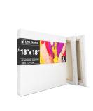 LWR CRAFTS Stretched Canvas 18x18 - Pack of 2 | 2 Pack 18x18x2 Square Canvases - Buy Online on GoSupps.com