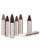 SEISSO Wood Furniture Scratch Repair Filler Sticks - 8 Color Wax Crayons for Furniture Floor Table & Cabinet Mark Repair | Premium Quality Cover & Remover - Buy Online on GoSupps.com